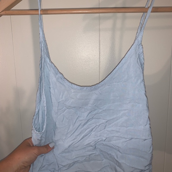 Baby blue Brandy Melville tank top - Picture 3 of 3